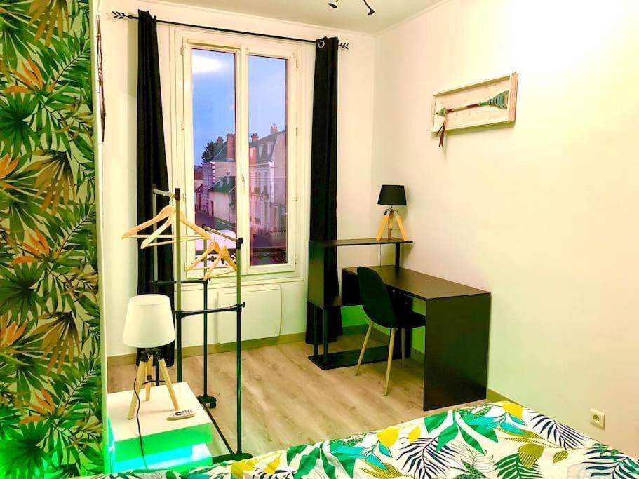 Le Led Room,Centre Ville Place De Parking Gratuite Sens Exterior foto